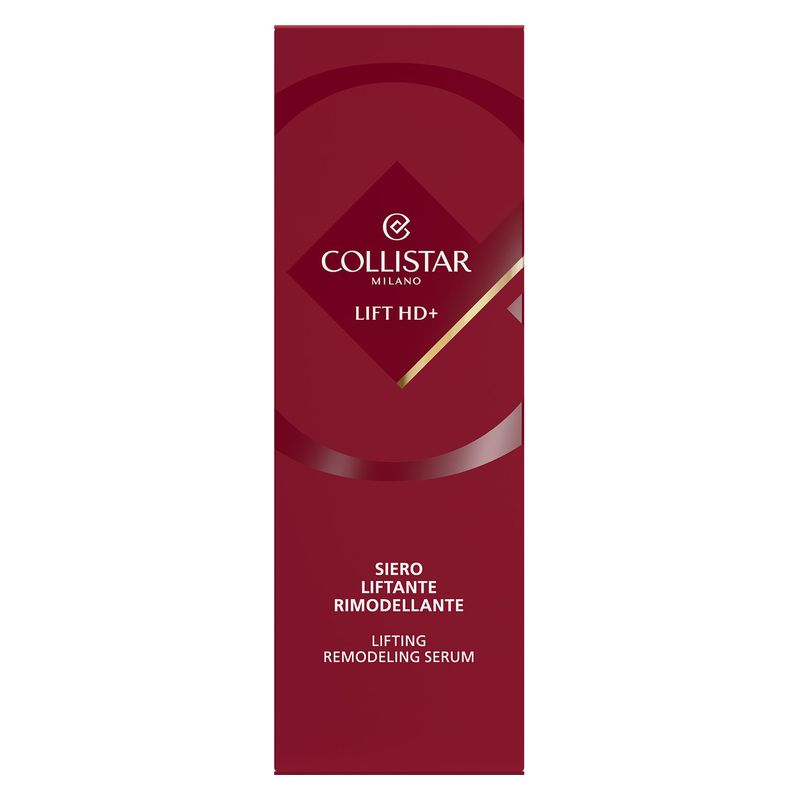 Collistar Lift HD+ Siero Liftante Rimodellante, Siero Viso e Collo Donna, 30 ml, Trattamento Antirughe Rassodante, Ideale per Pelli Mature