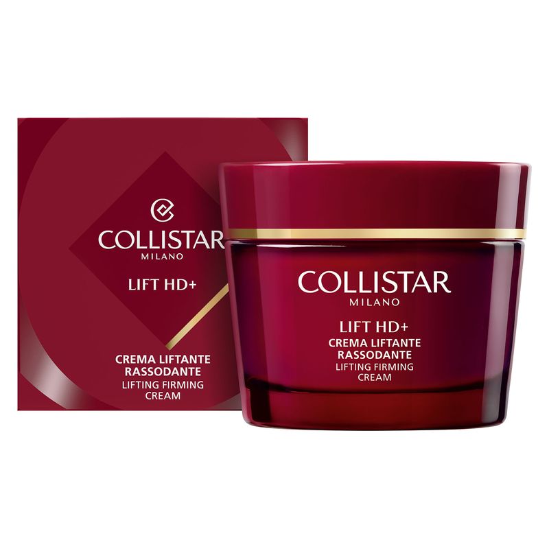 Collistar Lift HD+ Crema Liftante Rassodante, Crema Viso Antirughe Donna, 50 ml, Trattamento Antietà Intensivo, Effetto Lifting per Viso e Collo