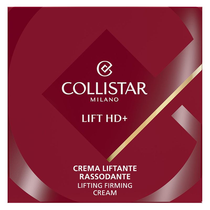Collistar Lift HD+ Crema Liftante Rassodante, Crema Viso Antirughe Donna, 50 ml, Trattamento Antietà Intensivo, Effetto Lifting per Viso e Collo