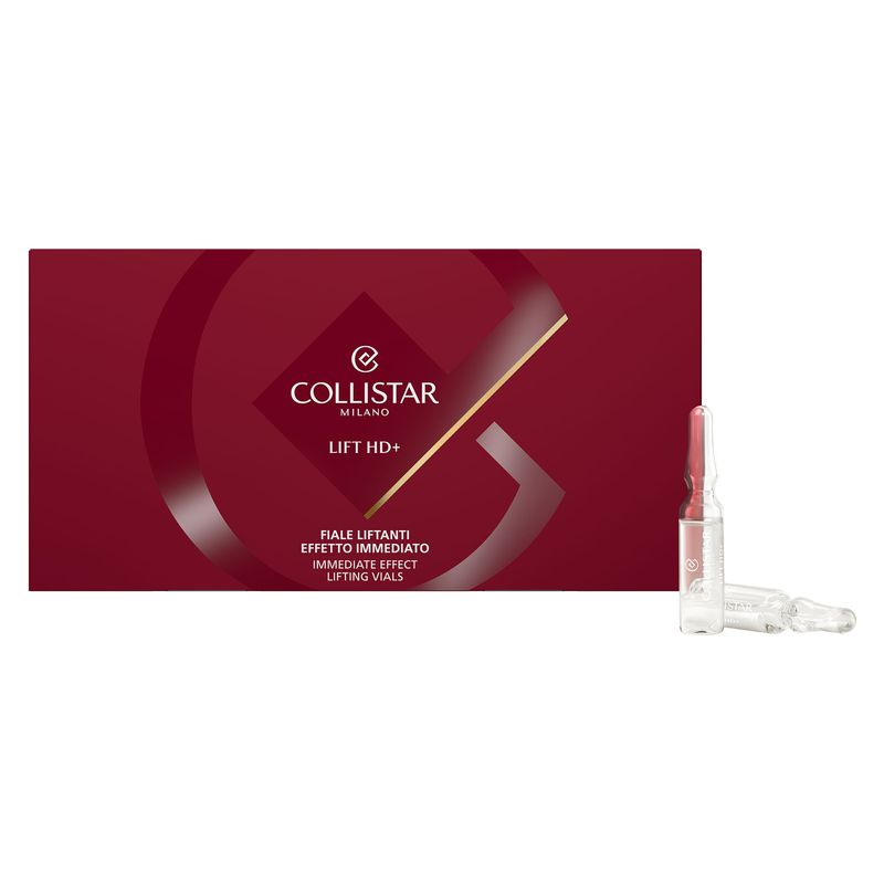 Collistar Lift HD+ Fiale Liftanti, Trattamento Viso Effetto Tensore Immediato, 7x1.5 ml, Siero Antirughe Donna, Azione Lifting e Illuminante Istantanea