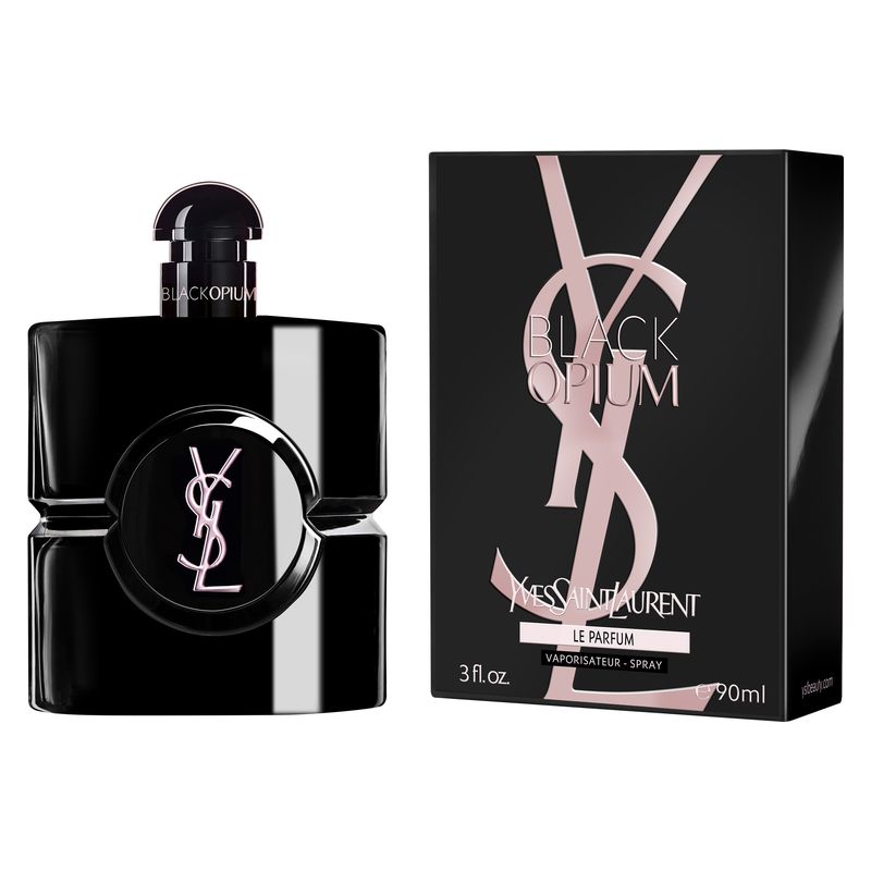 Yves Saint Laurent Black Opium Le Parfum, Profumo Donna, 90 ml Spray, Intensa fragranza alla vaniglia e caffè, floreale e orientale Yves Saint Laurent Black Opium Le Parfum, Profumo Donna, 90 ml Spray, Intensa fragranza alla vaniglia e caffè, floreale e orientale