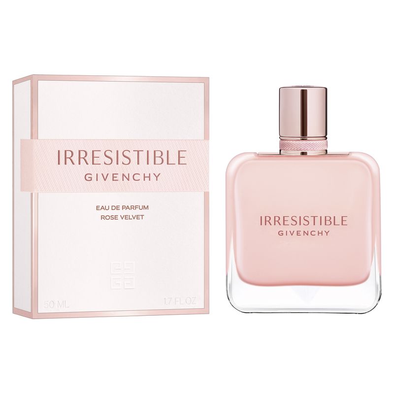 Givenchy Irresistible Rose Velvet, Eau de Parfum Donna, 50 ml Spray, Fragranza femminile Chypre Floreale, Profumo con note di Rosa e Patchouli Givenchy Irresistible Rose Velvet, Eau de Parfum Donna, 50 ml Spray, Fragranza femminile Chypre Floreale, Profumo con note di Rosa e Patchouli