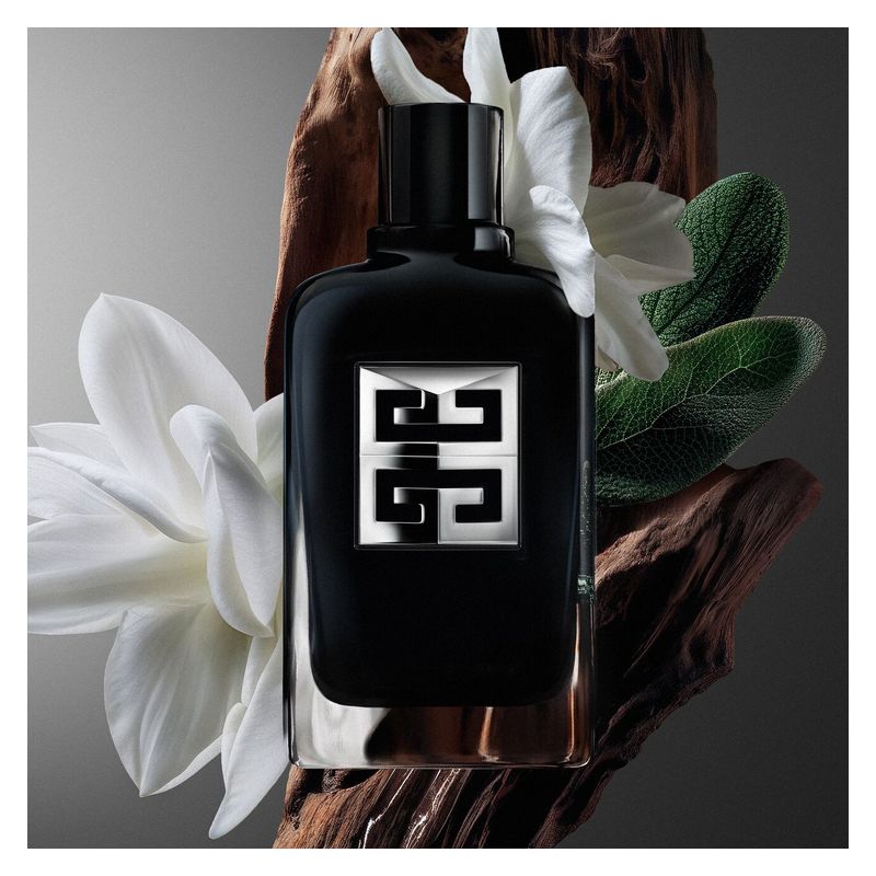 Givenchy Gentleman Society, Eau de Parfum Uomo, 100 ml Spray, Profumo maschile Aromatico Legnoso con note di Narciso Selvatico e Vetiver