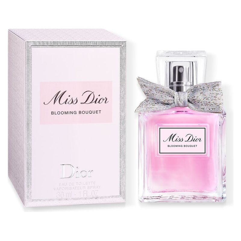 DIOR Miss Dior Blooming Bouquet, Eau de Toilette Donna, 30 ml Spray, Profumo Floreale Fresco con Note di Peonia, Rosa Damascena e Muschi Bianchi DIOR Miss Dior Blooming Bouquet, Eau de Toilette Donna, 30 ml Spray, Profumo Floreale Fresco con Note di Peonia, Rosa Damascena e Muschi Bianchi