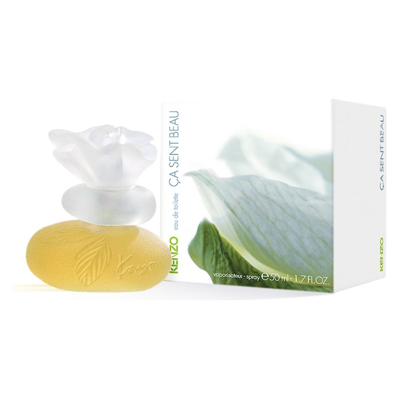 Kenzo Ca Sent Beau, Eau de Toilette Donna, 50 ml Spray, Profumo iconico dal nettare fiorito e fruttato, Fragranza femminile intramontabile