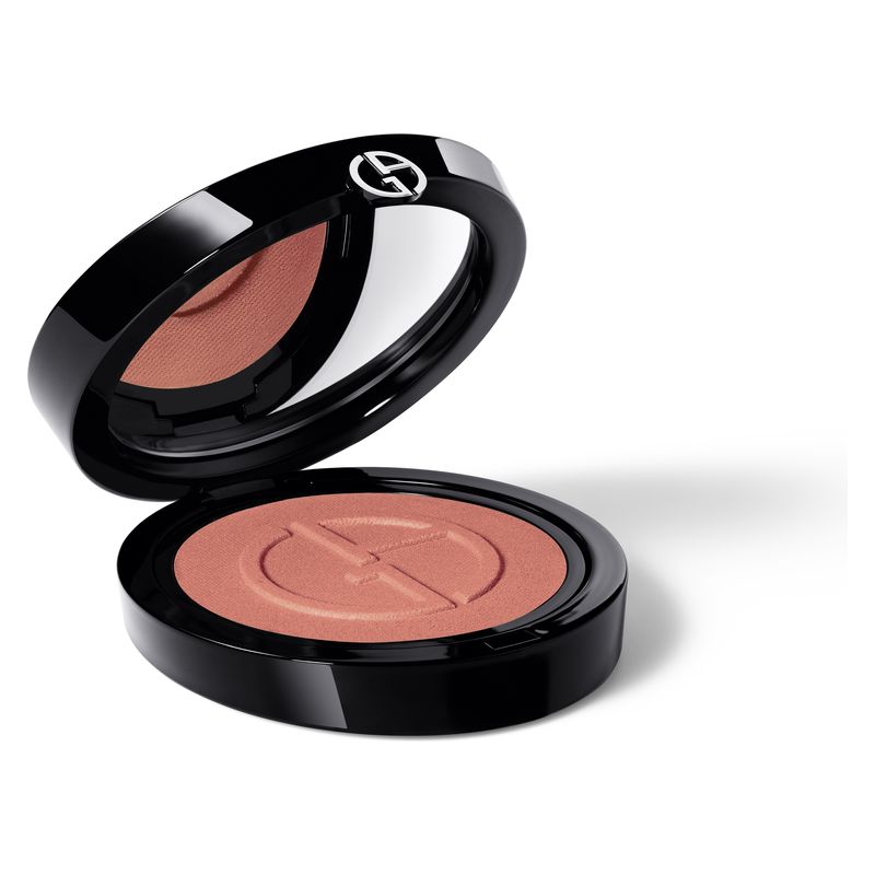 Armani Luminous Silk Glow Blush, Fard in Polvere Effetto Luminoso, Colore 11 In Love/Warm Nude, 3.6 g, Make-up Viso per un Colorito Sano e Naturale