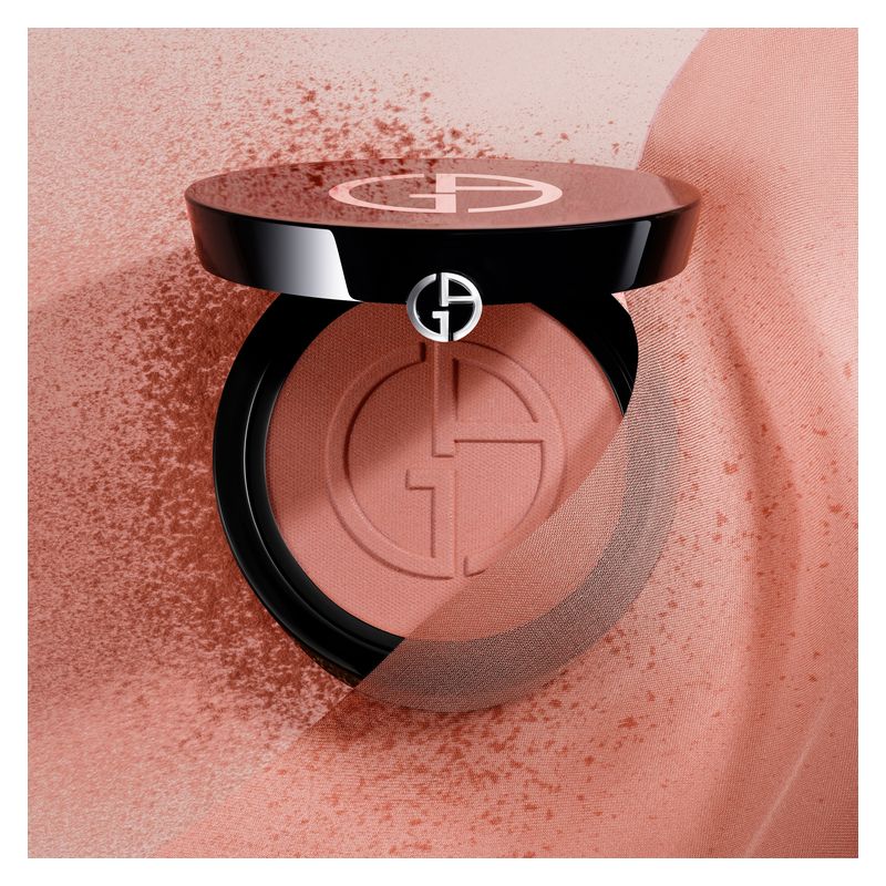 Armani Luminous Silk Glow Blush, Fard in Polvere Effetto Luminoso, Colore 11 In Love/Warm Nude, 3.6 g, Make-up Viso per un Colorito Sano e Naturale