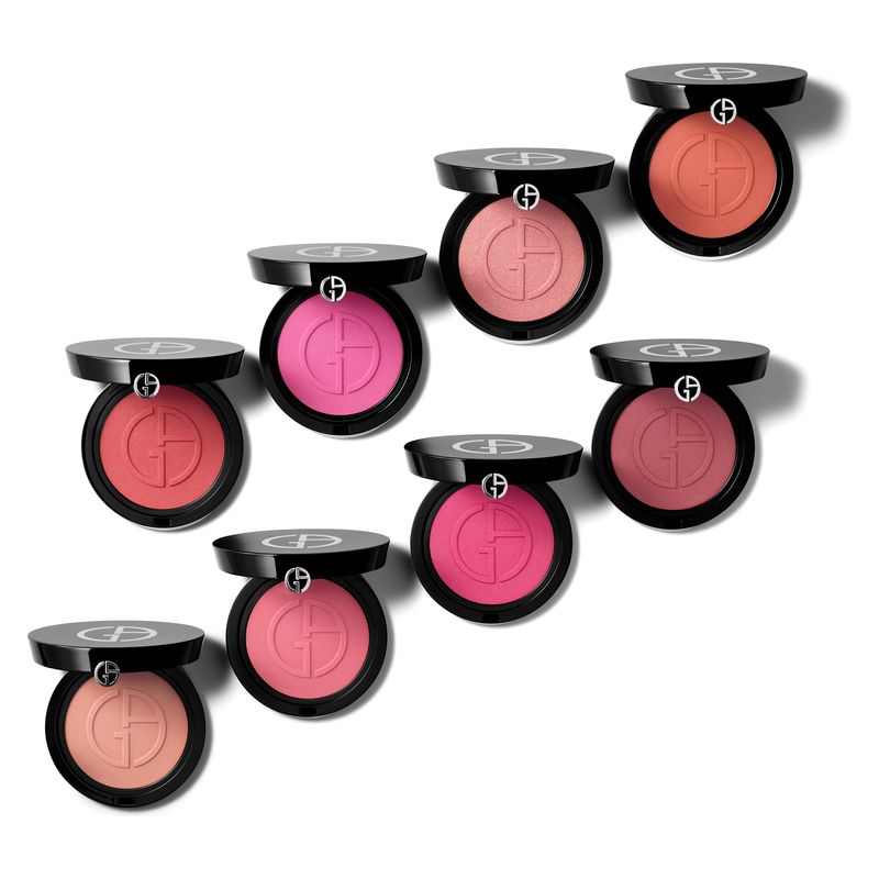 Armani Luminous Silk Glow Blush, Fard in Polvere Effetto Luminoso, Colore 11 In Love/Warm Nude, 3.6 g, Make-up Viso per un Colorito Sano e Naturale
