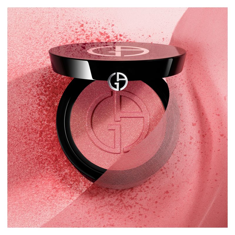 Armani Luminous Silk Glow Blush, Fard in Polvere 50 Euphoric, 3.6 g, Finish Luminoso e Setoso, Make-up Viso a Lunga Tenuta per una Pelle Radiosa