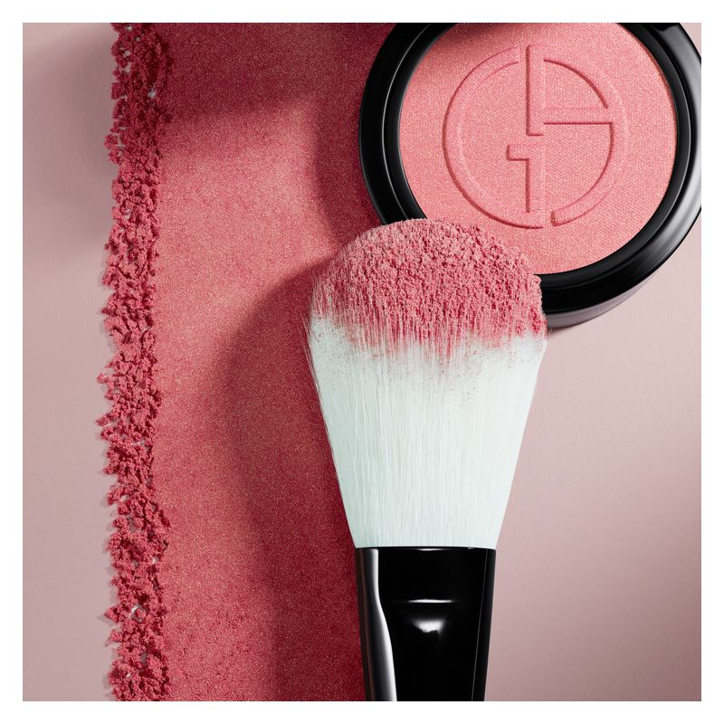 Armani Luminous Silk Glow Blush, Fard in Polvere 50 Euphoric, 3.6 g, Finish Luminoso e Setoso, Make-up Viso a Lunga Tenuta per una Pelle Radiosa