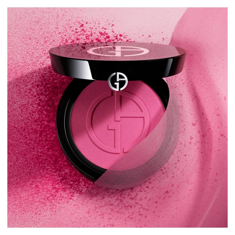 Armani Luminous Silk Glow Blush, Fard in Polvere Donna, 3.6 g, 52 Euphoric, Finish Luminoso e Setoso, Fard per Guance Effetto Soft-Focus a Lunga Tenuta