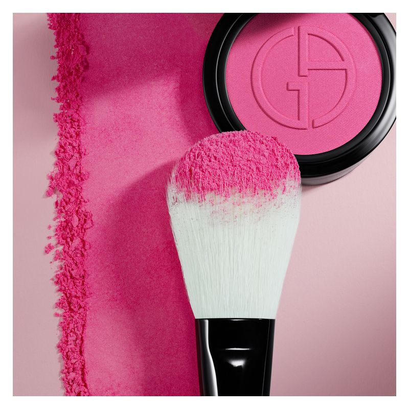 Armani Luminous Silk Glow Blush, Fard in Polvere Donna, 3.6 g, 52 Euphoric, Finish Luminoso e Setoso, Fard per Guance Effetto Soft-Focus a Lunga Tenuta