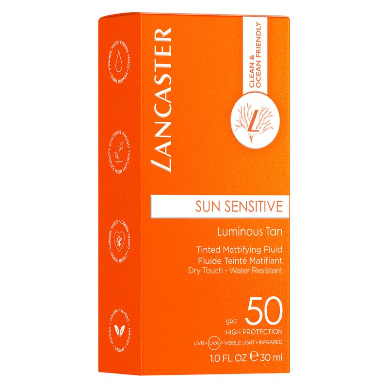 Lancaster Sun Sensitive Tinted Mattifying Fluid Spf 50