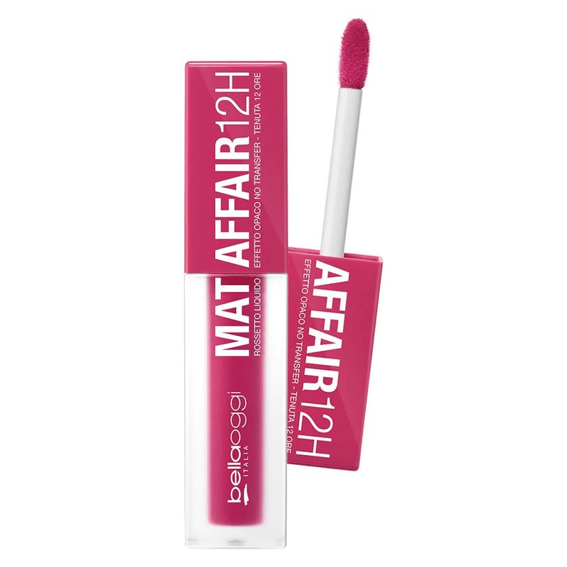 BELLAOGGI - MAT AFFAIR 12H - ROSSETTO LIQUIDO EFFETTO OPACO NO TRANSFER TENUTA 12 ORE BELLAOGGI - MAT AFFAIR 12H - ROSSETTO LIQUIDO EFFETTO OPACO NO TRANSFER TENUTA 12 ORE