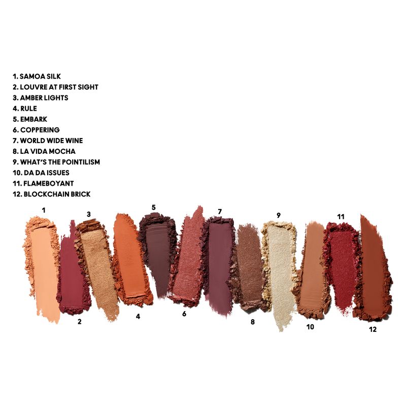 MAC Connect In Colour Eye Shadow Palette X 12