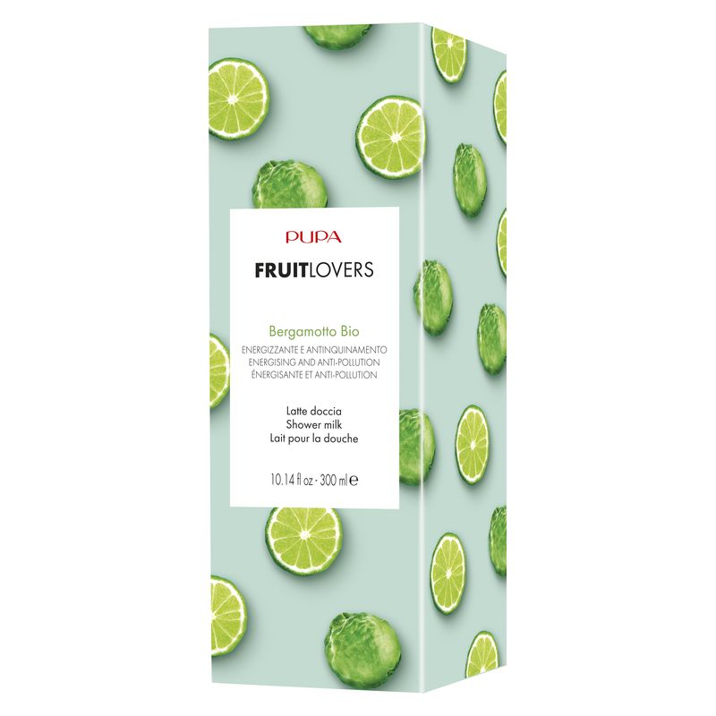 Pupa FRUIT LOVERS LATTE DOCCIA BERGAMOTTO BIO