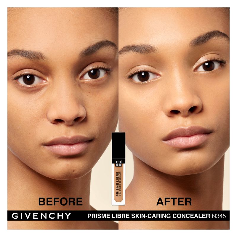 Givenchy Prisme Libre Skin-Caring Concealer, Correttore Idratante Illuminante Donna, 11 ml, Colore N345, Lunga Tenuta 24H per Occhiaie e Imperfezioni Givenchy Prisme Libre Skin-Caring Concealer, Correttore Idratante Illuminante Donna, 11 ml, Colore N345, Lunga Tenuta 24H per Occhiaie e Imperfezioni