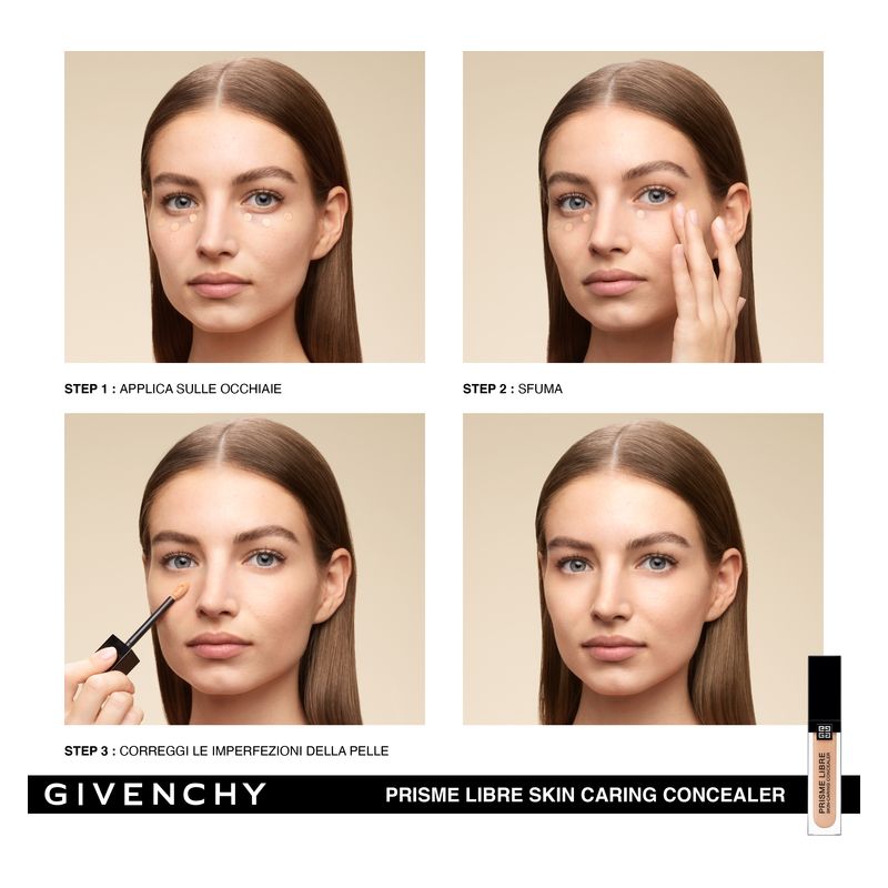 Givenchy PRISME LIBRE SKIN-CARING CONCEALER - CORRETTORE