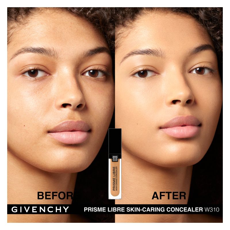 Givenchy Prisme Libre Concealer, Correttore Idratante 11 ml W310 Donna, Lunga Tenuta 24H, Finish Luminoso, Copertura Media Modulabile Anti Occhiaie