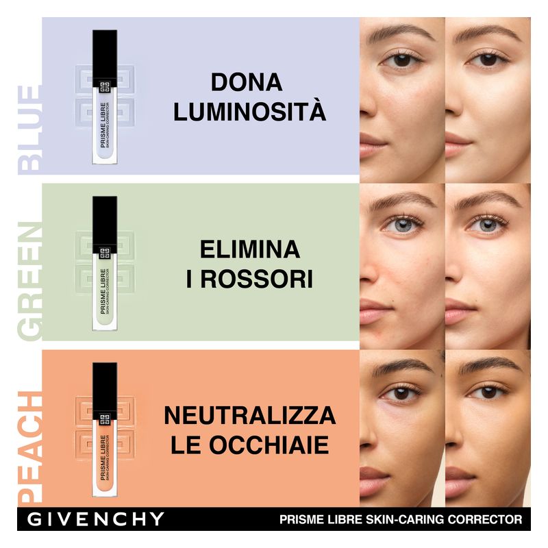 Givenchy PRISME LIBRE SKIN-CARING CONCEALER - CORRETTORE COMPLEMENTARE