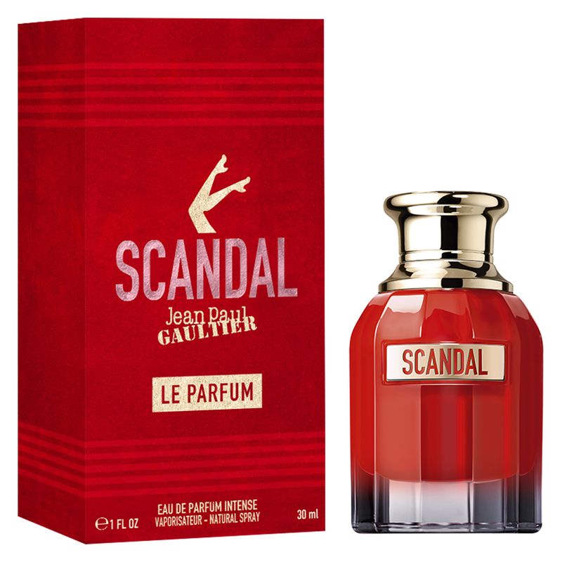 Jean Paul Gaultier Scandal Le Parfum, Eau de Parfum Intense Donna, 30 ml Spray, Profumo femminile sensuale e audace, fragranza ambrata floreale