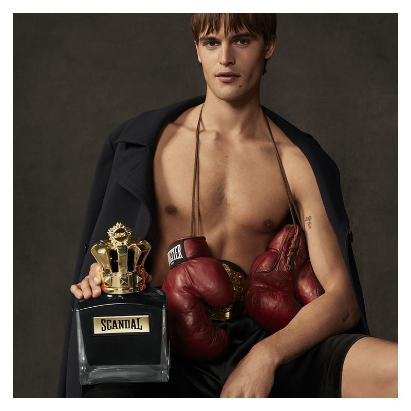 Jean Paul Gaultier Scandal Le Parfum, Ricarica Eau De Parfum Intense Uomo, 200 ml, Fragranza ambrata legnosa, Profumo maschile di lunga durata Jean Paul Gaultier Scandal Le Parfum, Ricarica Eau De Parfum Intense Uomo, 200 ml, Fragranza ambrata legnosa, Profumo maschile di lunga durata