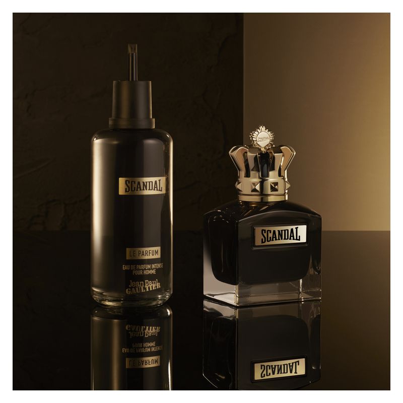 Jean Paul Gaultier Scandal Le Parfum, Ricarica Eau De Parfum Intense Uomo, 200 ml, Fragranza ambrata legnosa, Profumo maschile di lunga durata Jean Paul Gaultier Scandal Le Parfum, Ricarica Eau De Parfum Intense Uomo, 200 ml, Fragranza ambrata legnosa, Profumo maschile di lunga durata
