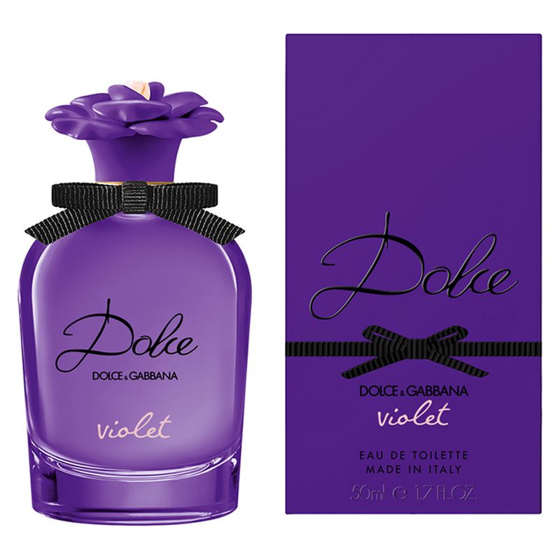Dolce & Gabbana Dolce Violet, Eau de Toilette Donna, 50 ml Spray, Profumo Floreale Fruttato con Violetta, Ribes Nero e Vaniglia del Madagascar
