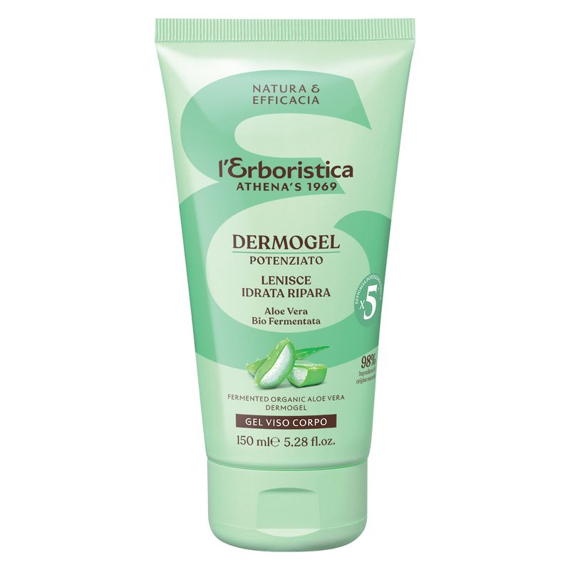 Erboristica DERMOGEL POTENZIATO GEL VISO CORPO ALOE VERA