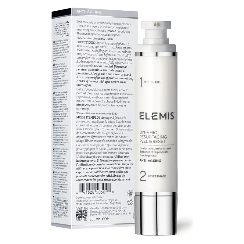 ELEMIS DYNAMIC RESURFACING PEEL & RESET