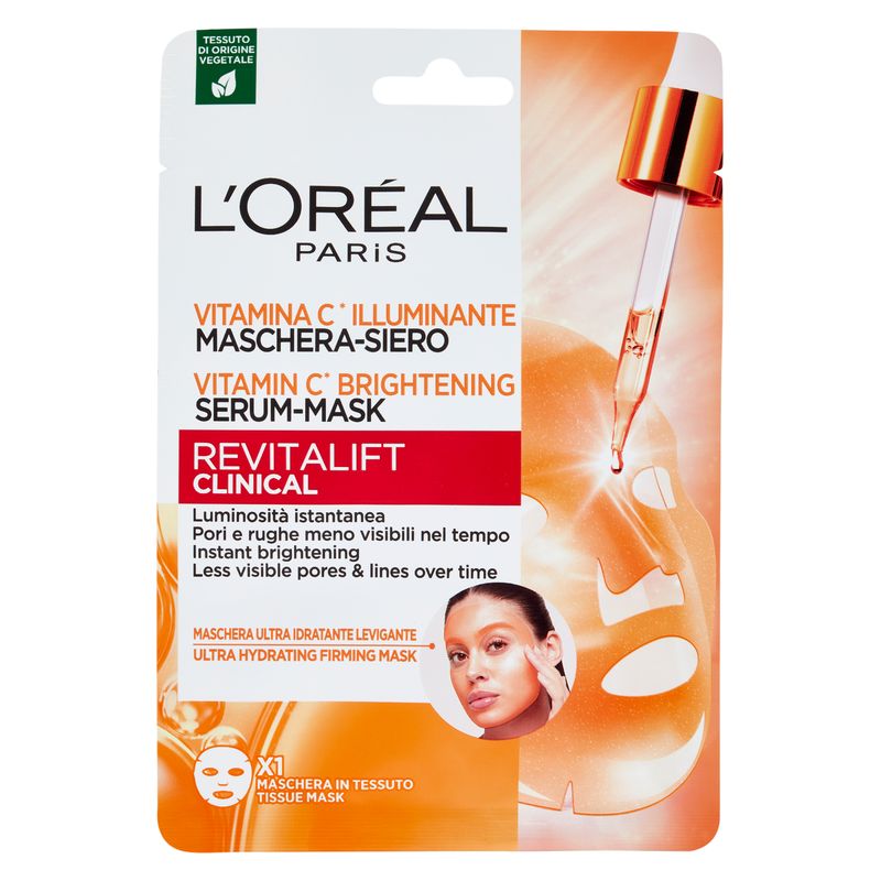 L'Oréal REVITALIFT CLINICAL MASCHERA-SIERO VITAMINA C ILLUMINANTE