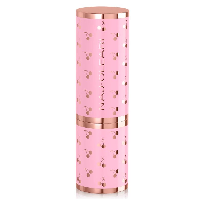 NAJ·OLEARI Creamy Delight Lipstick, Rossetto Cremoso Donna, 21 Rosa Freddo Perlato, Finish Brillante e Nutriente, Make-up Labbra Idratante, 4.2 g