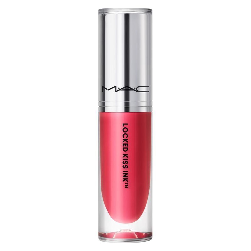 MAC Locked Kiss Ink 24hr Lipcolour, Rossetto Liquido Lunga Tenuta, Colore Hyperbole, 4 ml, Finish Matte, Waterproof e No Transfer a prova di bacio MAC Locked Kiss Ink 24hr Lipcolour, Rossetto Liquido Lunga Tenuta, Colore Hyperbole, 4 ml, Finish Matte, Waterproof e No Transfer a prova di bacio
