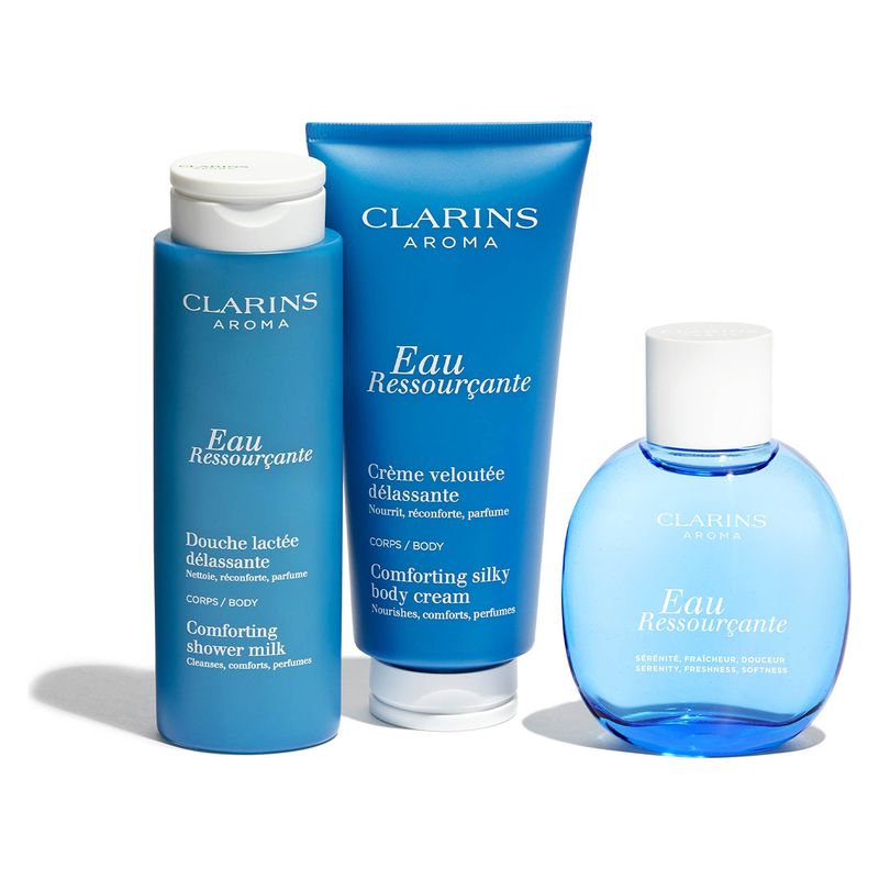 Clarins AROMA EAU RESSOURÇANTE DOUCE LACTÉE DÉLASSANTE