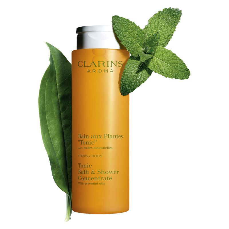 Clarins AROMA BAIN AUX PLANTES TONIC AUX HUILES ESSENTIELLES