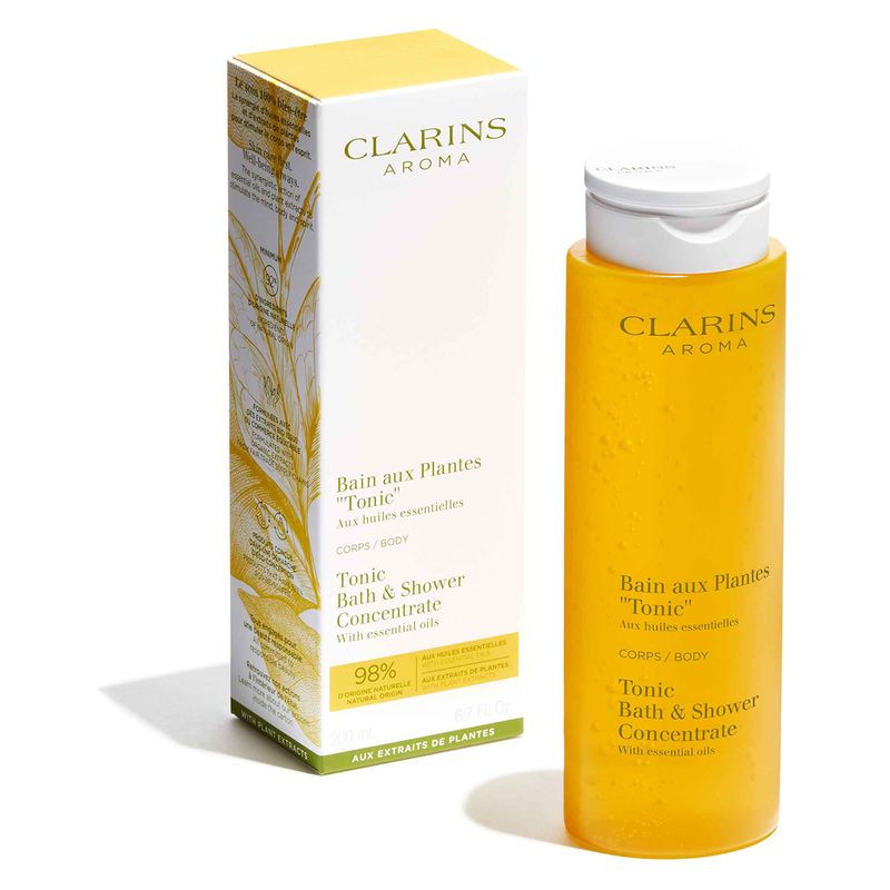 Clarins AROMA BAIN AUX PLANTES TONIC AUX HUILES ESSENTIELLES