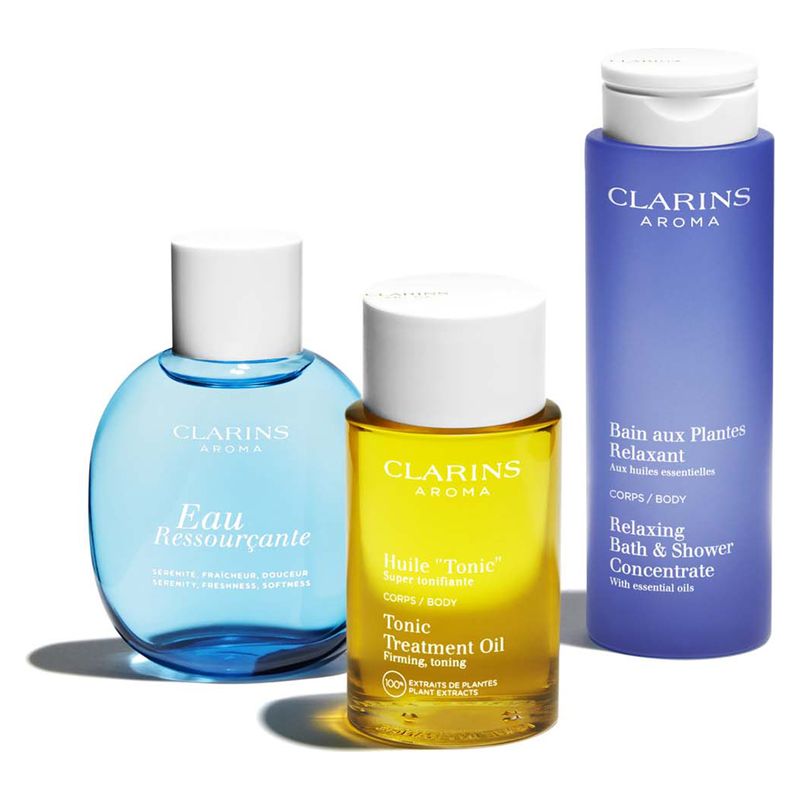 Clarins AROMA BAIN AUX PLANTES RELAXANT AUX HUILES ESSENTIELLES