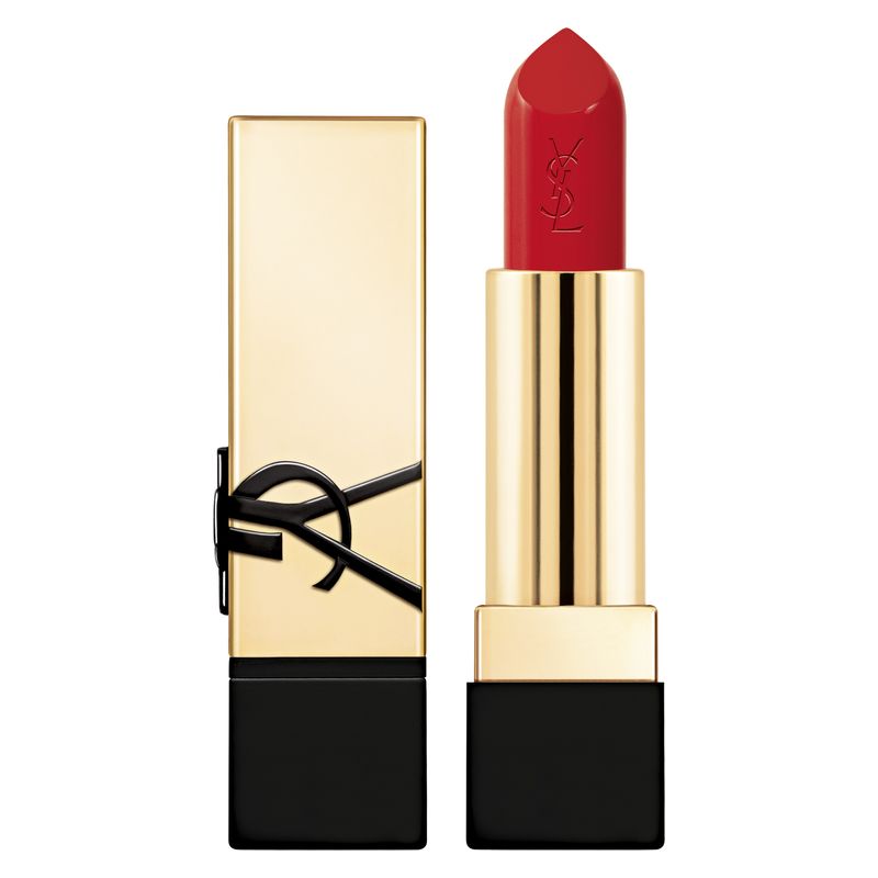 Yves Saint Laurent Rouge Pur Couture, Rossetto Satinato Donna, R1 Le Rouge, 3.8 g, Finish Luminoso e Idratante a Lunga Tenuta, Make-up Labbra Yves Saint Laurent Rouge Pur Couture, Rossetto Satinato Donna, R1 Le Rouge, 3.8 g, Finish Luminoso e Idratante a Lunga Tenuta, Make-up Labbra