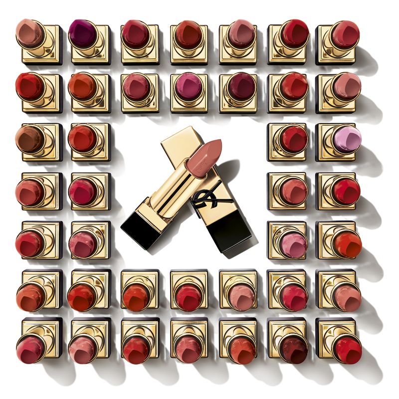 Yves Saint Laurent Rouge Pur Couture, Rossetto Satinato Donna, R1 Le Rouge, 3.8 g, Finish Luminoso e Idratante a Lunga Tenuta, Make-up Labbra Yves Saint Laurent Rouge Pur Couture, Rossetto Satinato Donna, R1 Le Rouge, 3.8 g, Finish Luminoso e Idratante a Lunga Tenuta, Make-up Labbra