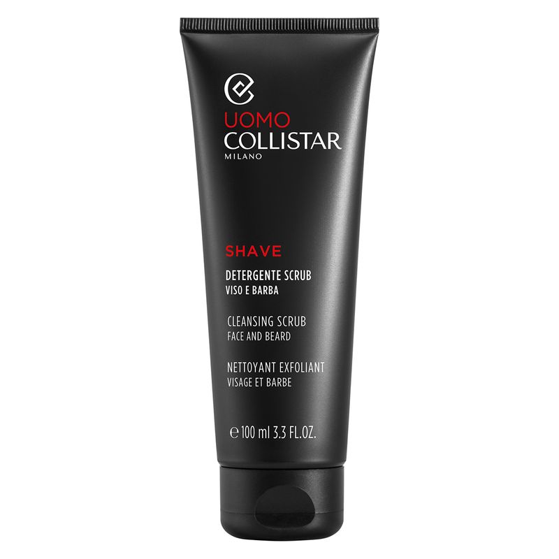 Collistar UOMO DETERGENTE SCRUB VISO E BARBA