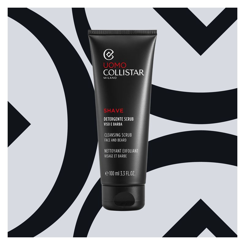 Collistar Uomo Detergente Scrub Viso e Barba, Trattamento Esfoliante Purificante Uomo, 100 ml, Azione Detox per Pelle Liscia e Barba Morbida e Lucida Collistar Uomo Detergente Scrub Viso e Barba, Trattamento Esfoliante Purificante Uomo, 100 ml, Azione Detox per Pelle Liscia e Barba Morbida e Lucida