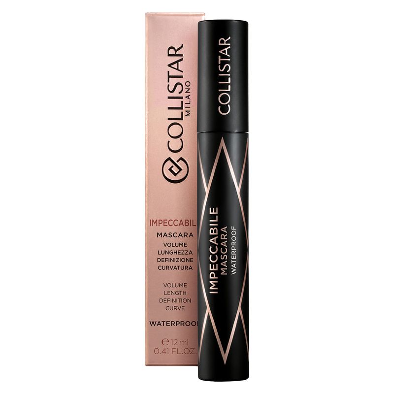 Collistar IMPECCABILE MASCARA WATERPROOF - Volume, Lunghezza, Definzione, Curvatura, Waterproof