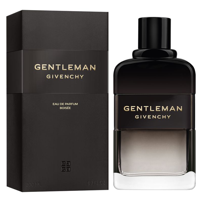 Givenchy Gentleman Eau de Parfum Boisèe, Profumo Uomo, 200 ml Spray, Fragranza Legnosa Speziata con Iris e Cacao