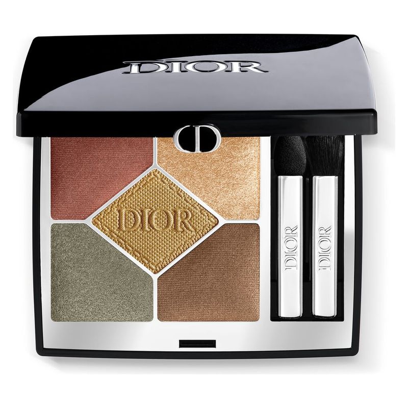 DIOR Diorshow 5 Couleurs, Palette Occhi 5 Ombretti, 343 Khaki, Lunga Tenuta e Colore Intenso, Texture Cremosa, Make-up Donna con Finish Multi-Effetto DIOR Diorshow 5 Couleurs, Palette Occhi 5 Ombretti, 343 Khaki, Lunga Tenuta e Colore Intenso, Texture Cremosa, Make-up Donna con Finish Multi-Effetto