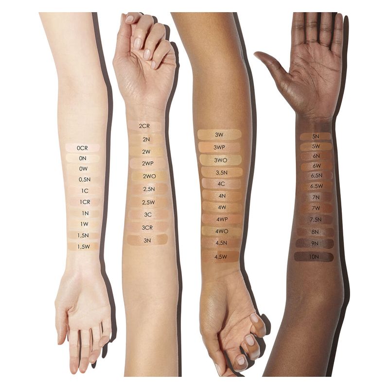 Dior Backstage Face & Body Foundation, Fondotinta Fluido Viso e Corpo, 50 ml, Colore 4,5W Warm, Idratante a Lunga Tenuta con Finish Naturale e Luminoso