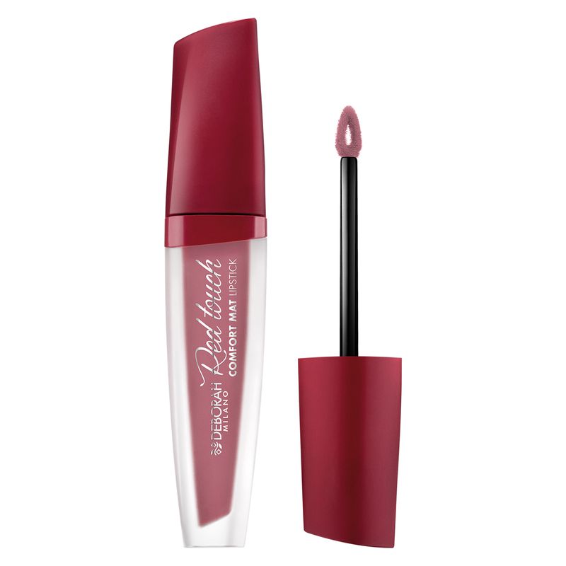 Deborah RED TOUCH COMFORT MAT LIPSTICK - ROSSETTO MAT ULTRA CONFORTEVOLE NO TRANSFER