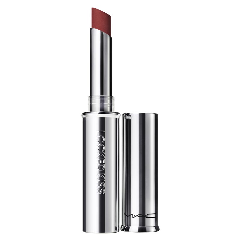 MAC M·A·C Locked Kiss 24HR Lipstick, Rossetto Donna 1.8 g, Vicious, Finish Matte, Lunga Tenuta 24 Ore, a prova di bacio e no transfer MAC M·A·C Locked Kiss 24HR Lipstick, Rossetto Donna 1.8 g, Vicious, Finish Matte, Lunga Tenuta 24 Ore, a prova di bacio e no transfer