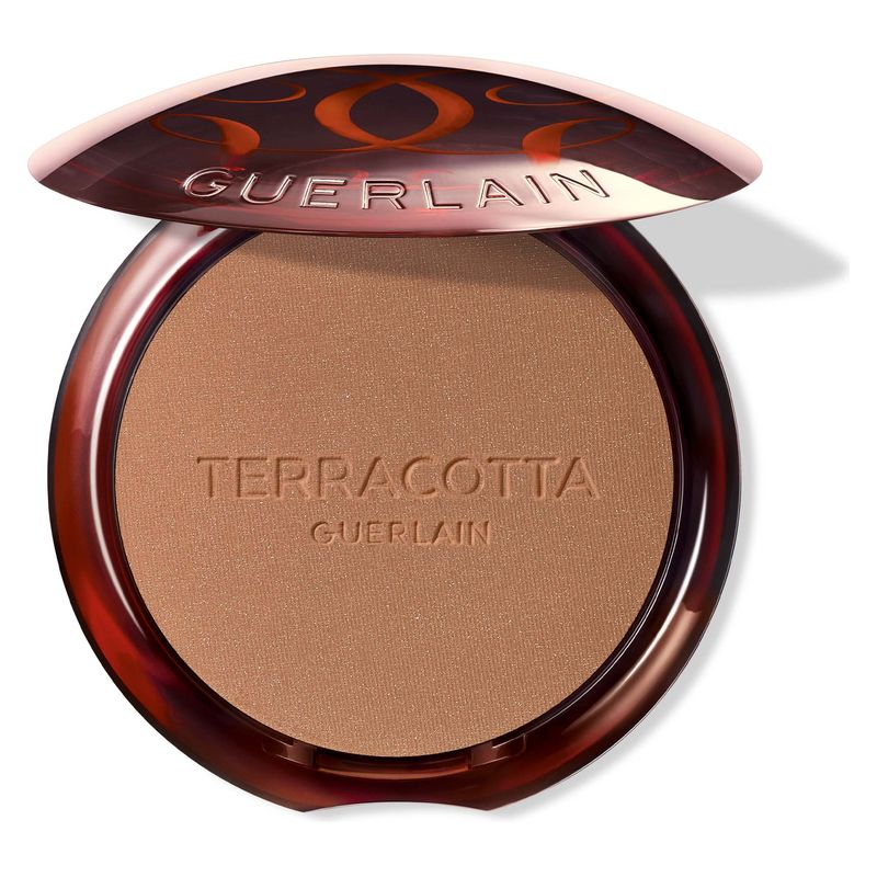 Guerlain Terracotta La Poudre Bronzante, Terra Abbronzante Donna, 05 Foncé Doré, 10 g, Effetto Bonne Mine Naturale, Idratante con Olio di Argan Guerlain Terracotta La Poudre Bronzante, Terra Abbronzante Donna, 05 Foncé Doré, 10 g, Effetto Bonne Mine Naturale, Idratante con Olio di Argan