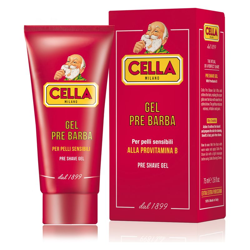 CELLA MILANO GEL PREBARBA PER PELLI SENSIBILI