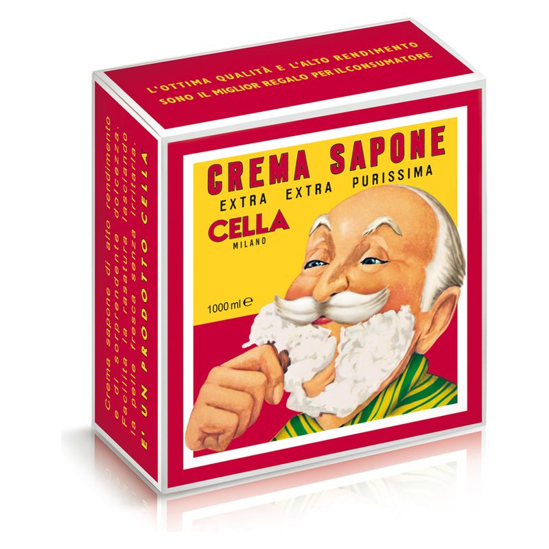 CELLA MILANO CREMA SAPONE EXTRA EXTRA PURISSIMA